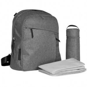 NEW UPPABABY changing backpack in pearl gray